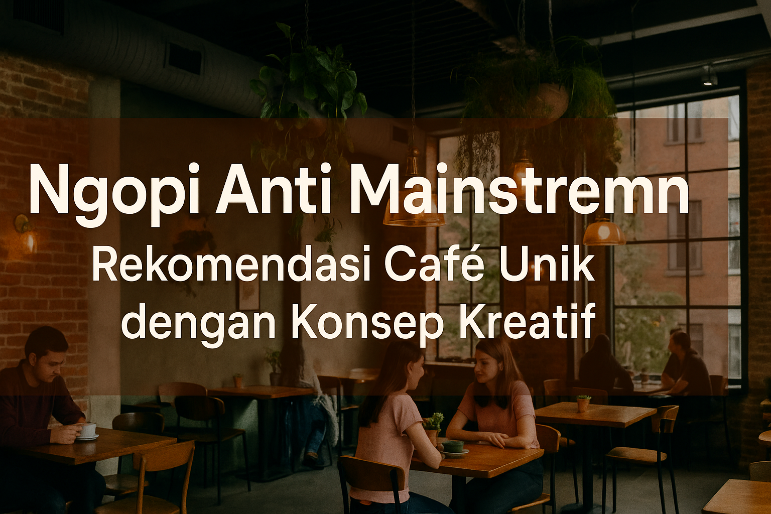 Ngopi Anti Mainstream: Rekomendasi Café Unik dengan Konsep Kreatif