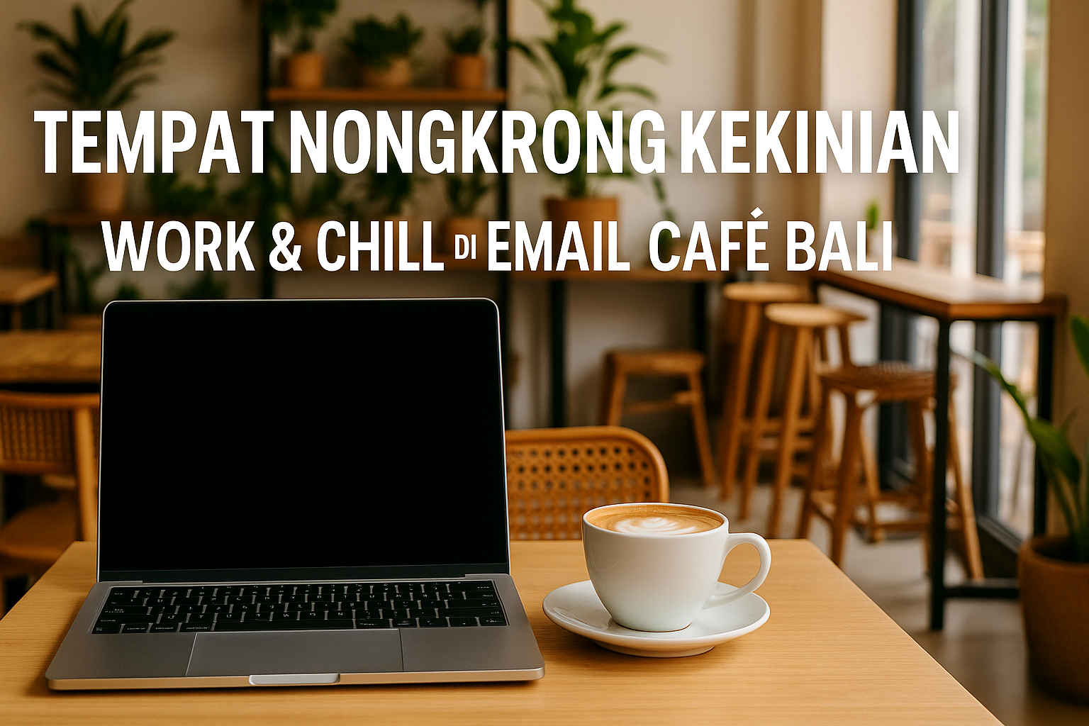 Tempat Nongkrong Kekinian – Work & Chill di Email Café Bali