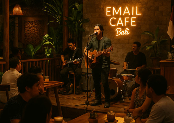 Menikmati Kopi dan Live Music di Email Cafe Bali