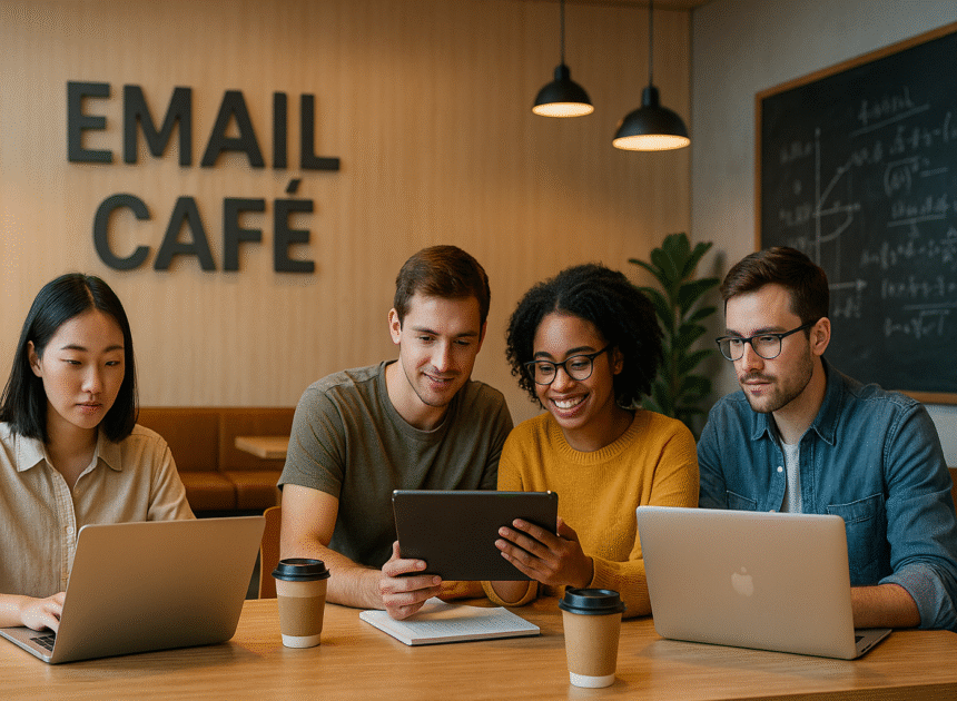 Email Café – Ruang Kreatif Mahasiswa yang Menggabungkan Kopi, Kolaborasi & Inovasi